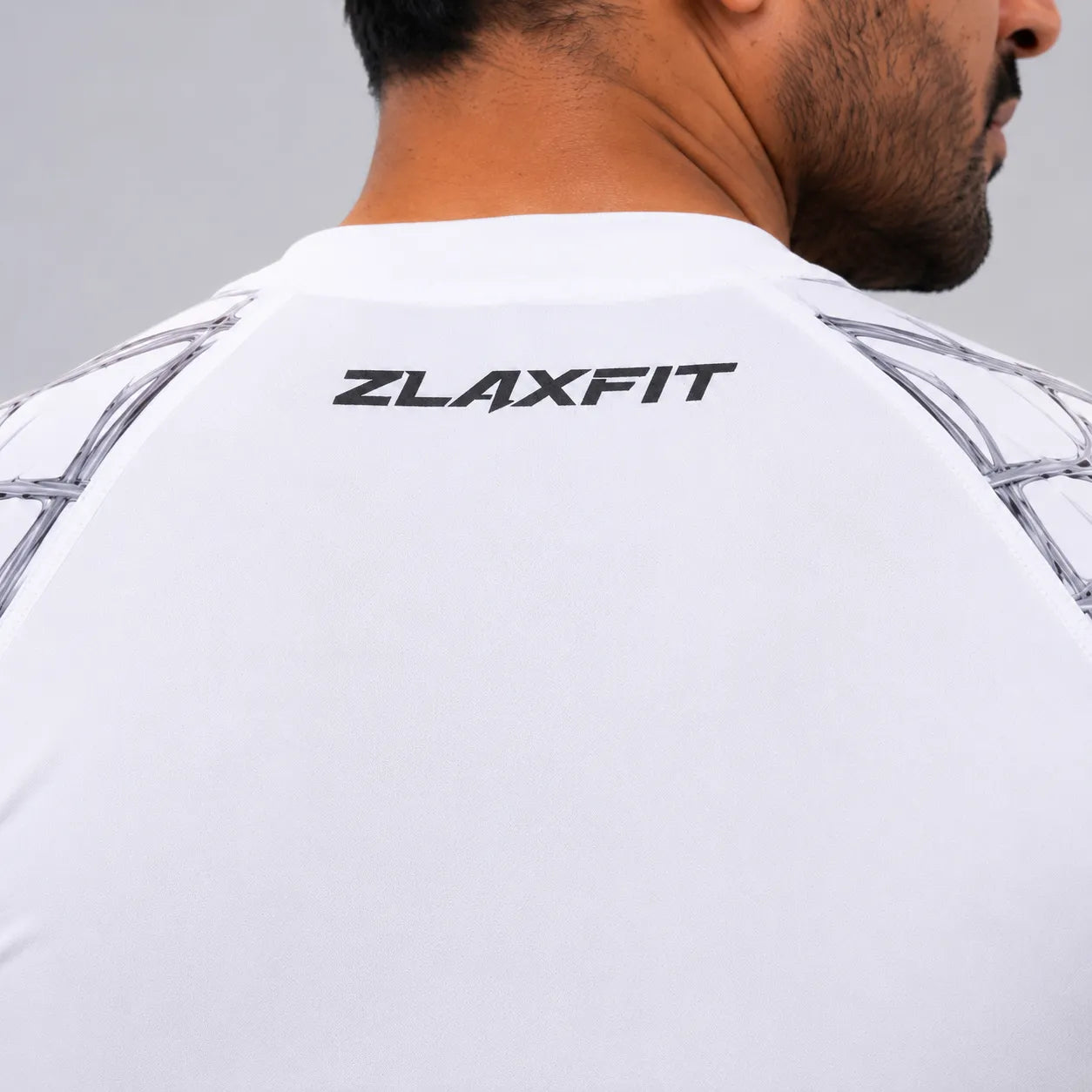 Spider Web Compression-T-Shirt (White)