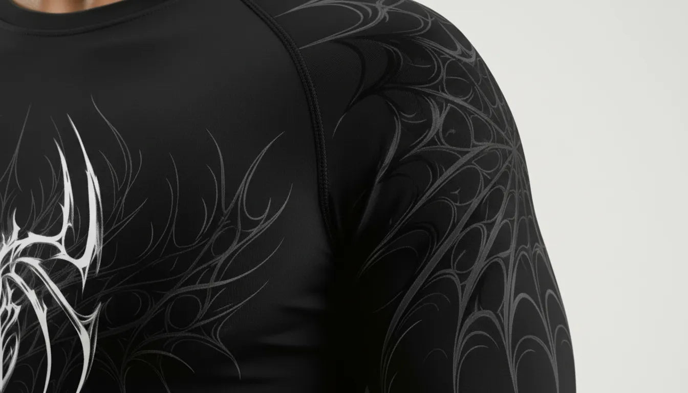 Spider Web Compression (White)