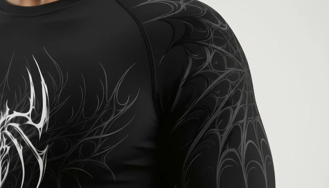 Spider Web Compression (White)