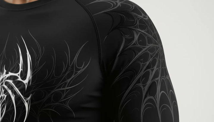 Spider Web Compression (White)