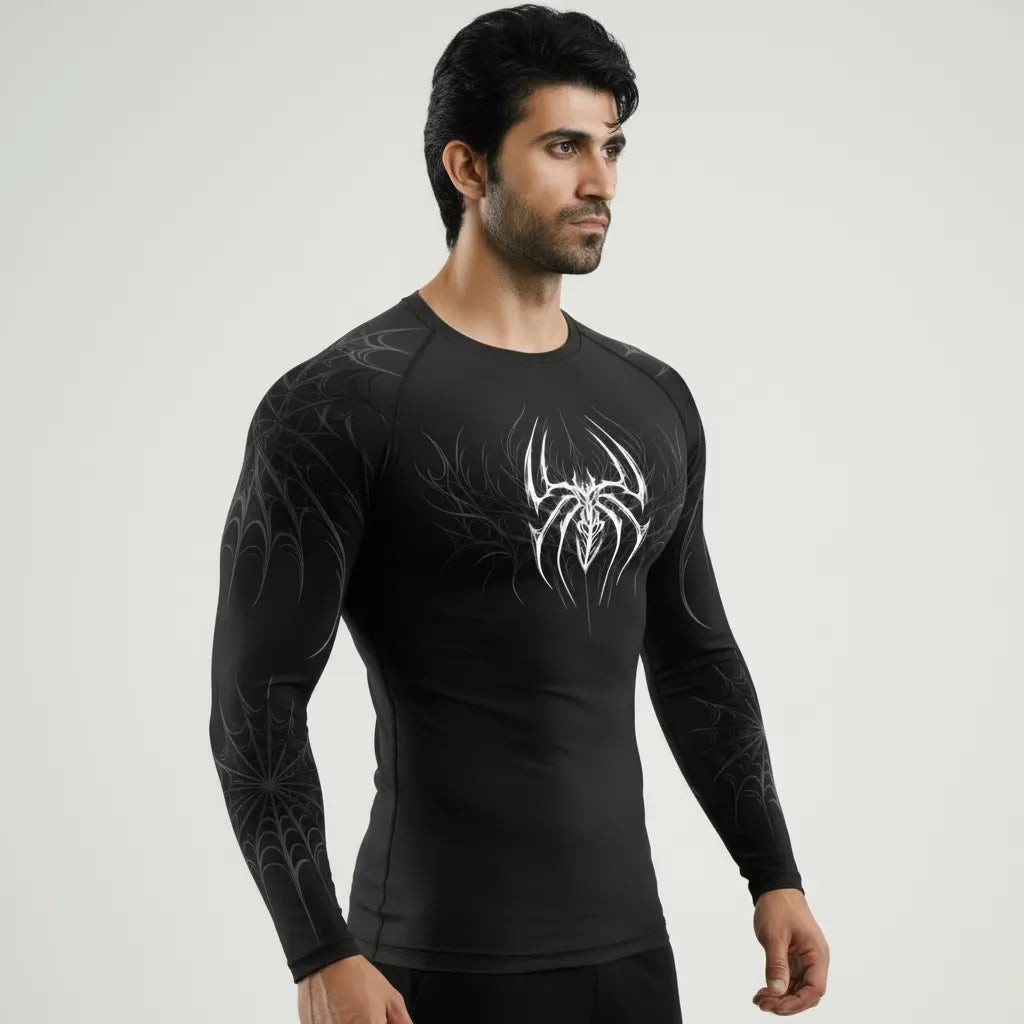 Spider Web Compression (White)