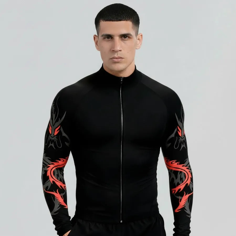 Draco Rage Zip Compression (Black)