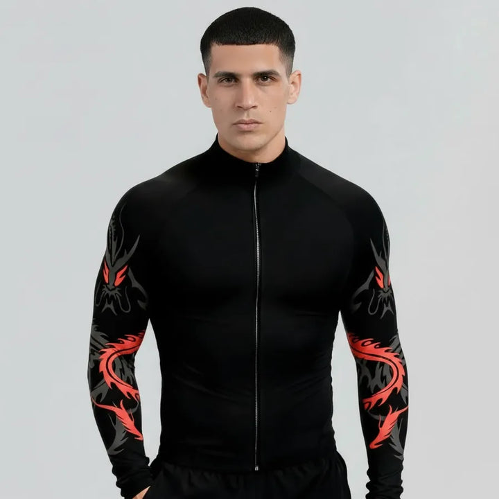 Draco Rage Zip Compression (WHITE)