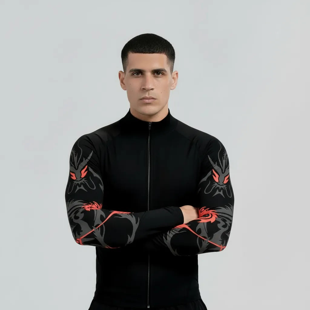 Draco Rage Zip Compression (Black)