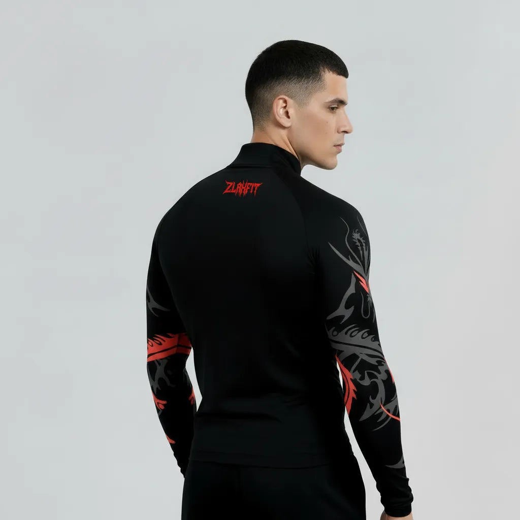 Draco Rage Zip Compression (Black)