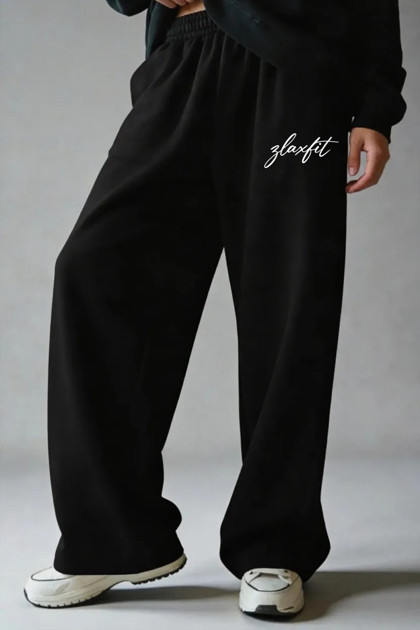 Melange Flow Joggers White