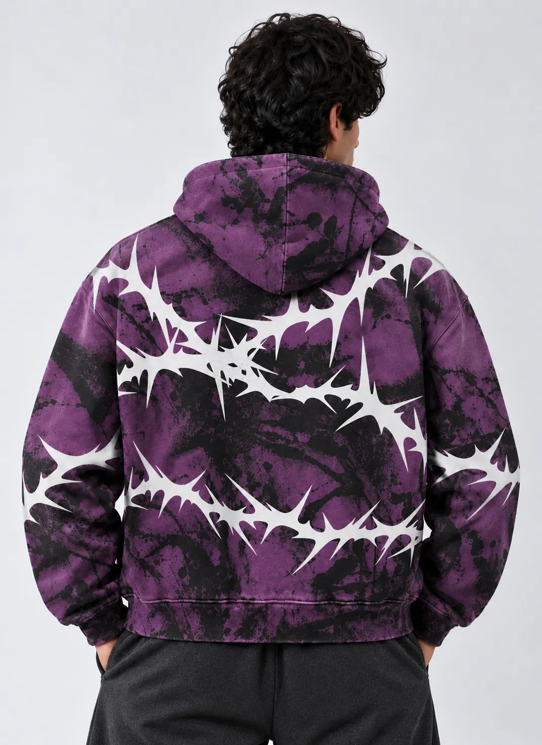 Dark Divinity Hoodie by Zlaxfit made from 100% cotton fleece Copy ALT