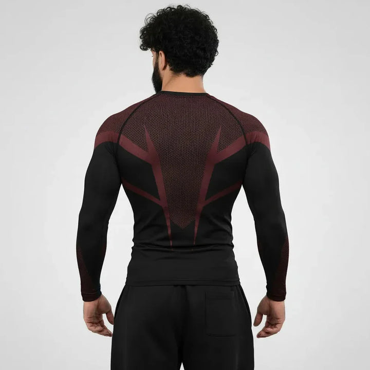 Muscle-fit compression wear for workouts