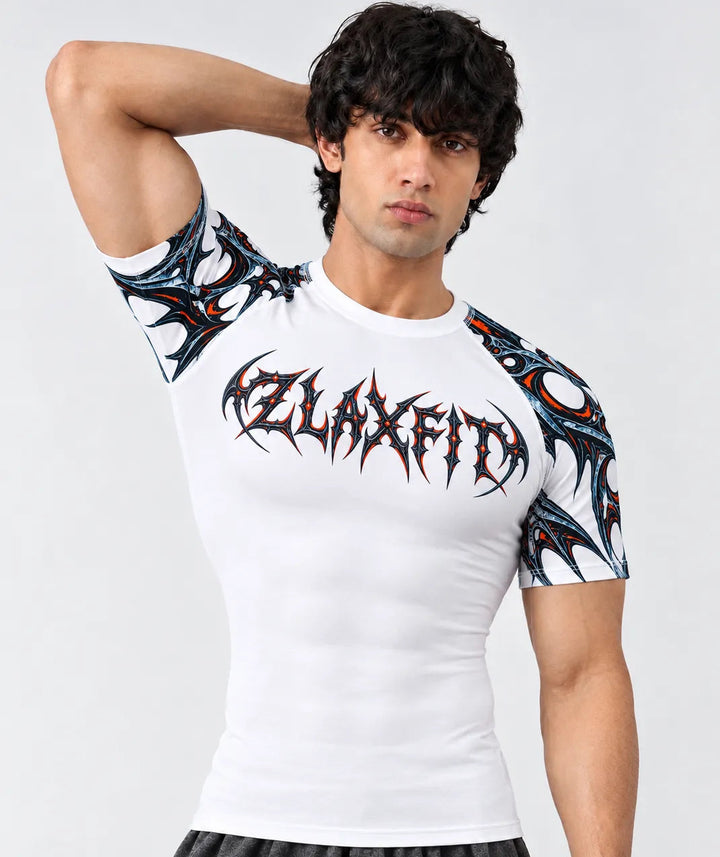 ZlaxFit Havoc Black Phantom Edition compression shirt