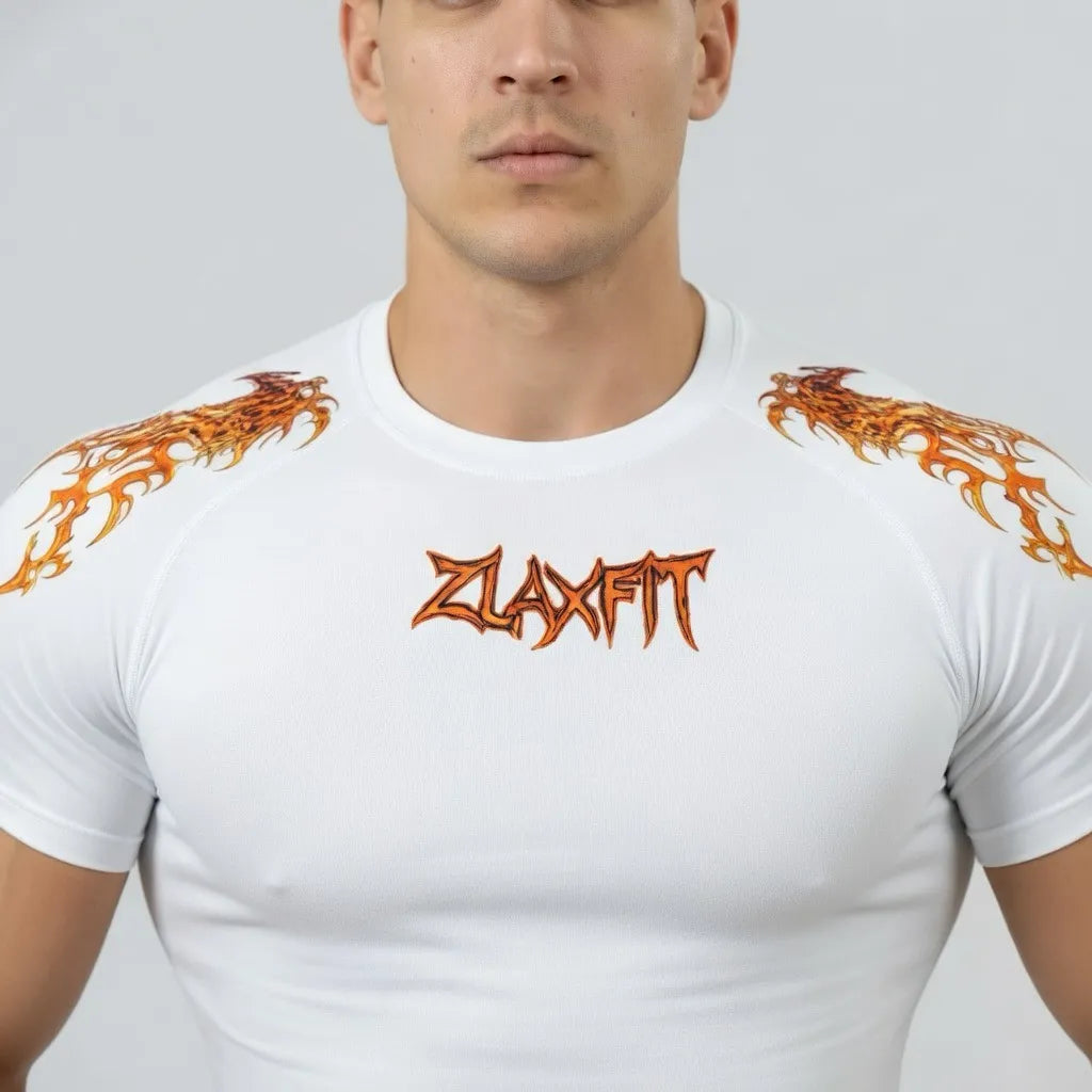 Athletic short sleeve gym shirt for men modern activewear in Pakistan