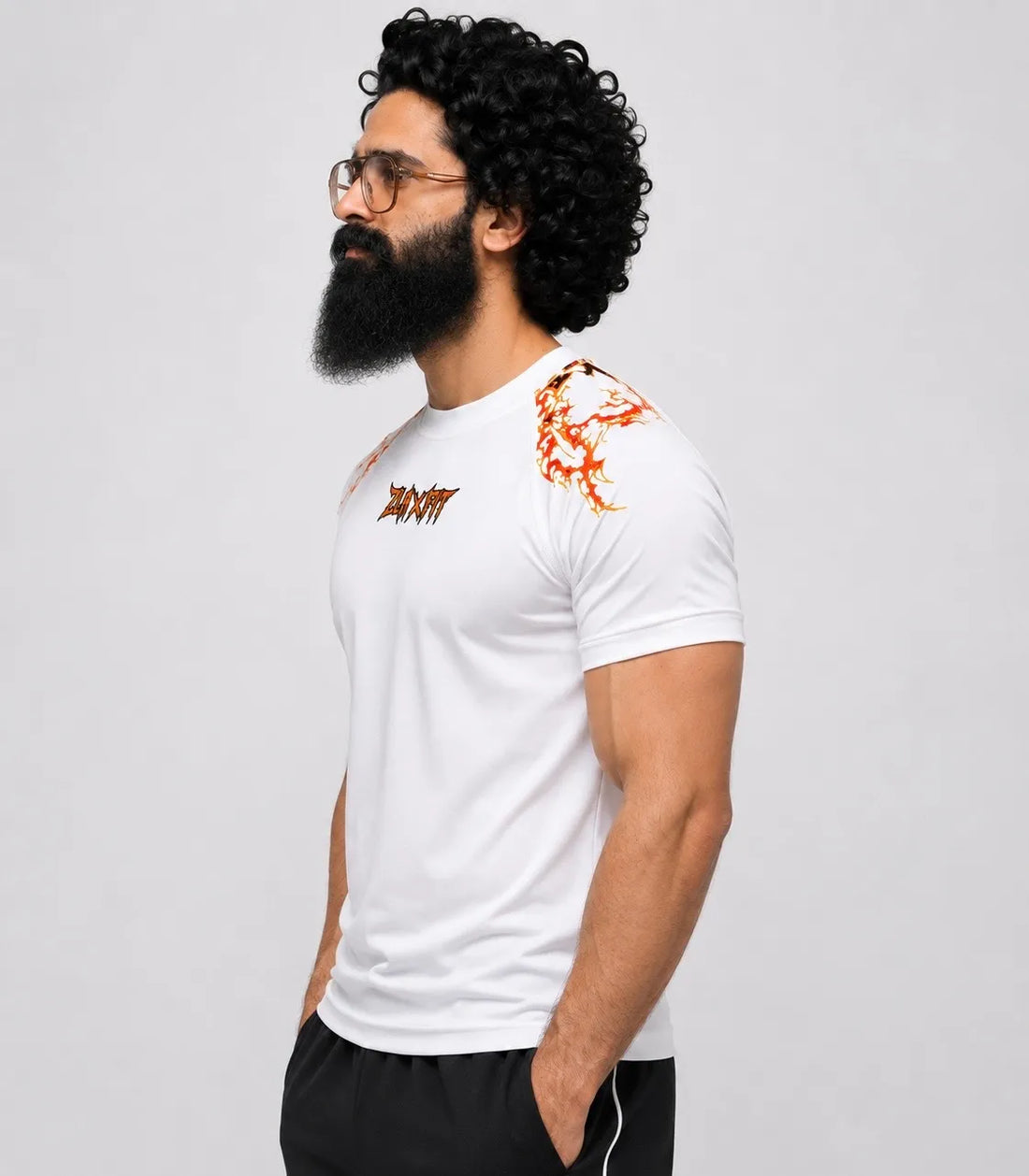 Athletic short sleeve gym shirt for men modern activewear in Pakistan
